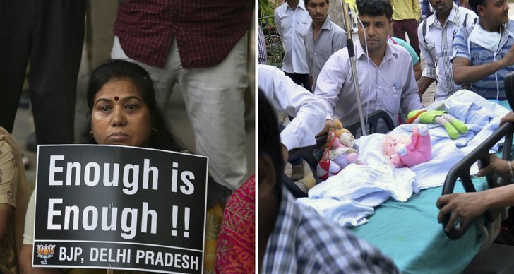 Indien, Barn, Barnvaldtakt, Våldtäkt 